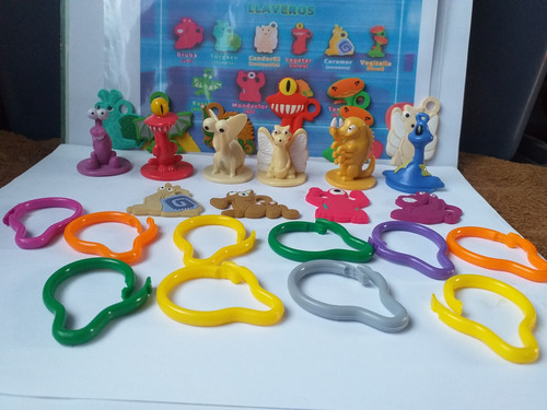Colección Completa - Olocons De Bimbo + Llaveros Olocons (Usado)
