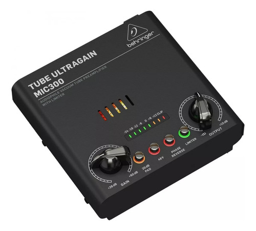 Behringer Mic300 Tube Preamplificador Válvulas Pre Valvular