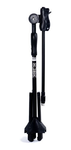Imagem 2 de 4 de Pedestal Suporte Para Microfone Ibox Smini Robusto Preto