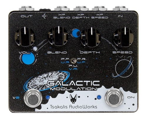 Pedal Tsakalis Audioworks Galactic Modulation Novo Nfe