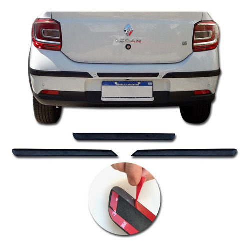 Molduras Protectoras De Paragolpes Logan 2020 Kenny 3m
