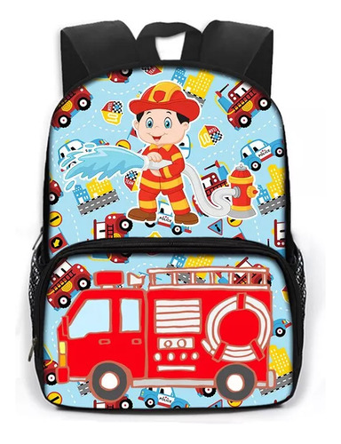 Beb Mochila De Tractor De Excavadora De Coches De Bomberos De Di