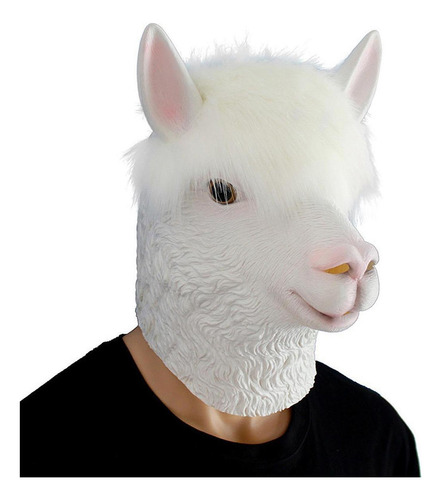 Máscara De Alpaca Tocado Máscara De Animal Máscara De