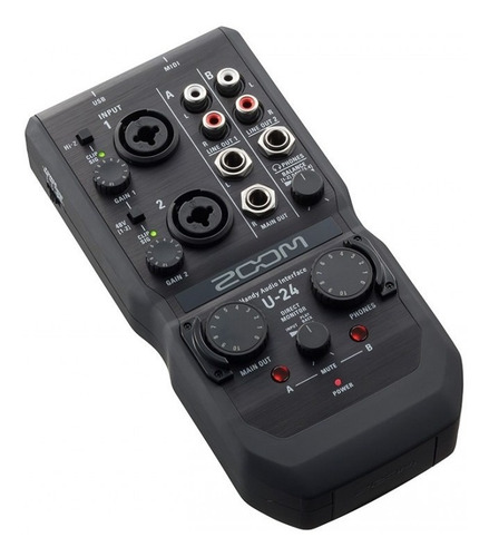 Imagen 1 de 10 de Interface Zoom U-24/240gl Interfaz Portatil Grabacion C