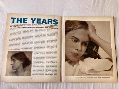 Revista Interview /jack , Salma Hayek , Penelope Cruz Ab2003 (Usado)