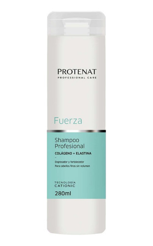 5 Unidades De Shampoo Fuerza Colágeno + Elastina 280ml