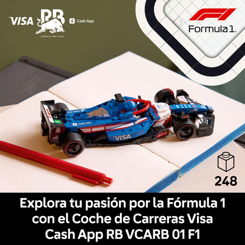Lego Speed Champions Formula 1, Rb 6527002, 248 Pzs 248 Auto De Carreras