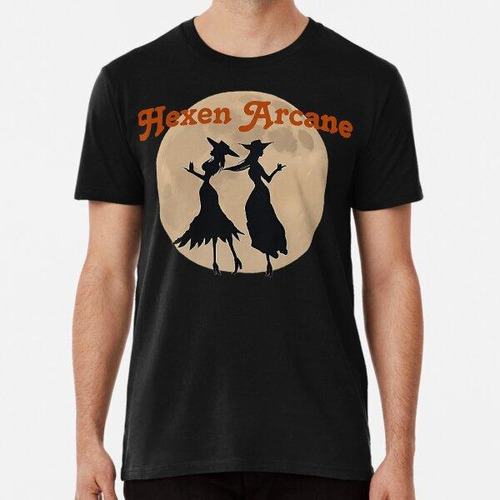 Remera Hexen Arcano Morgan Y Celeste Silueta Algodon Premium