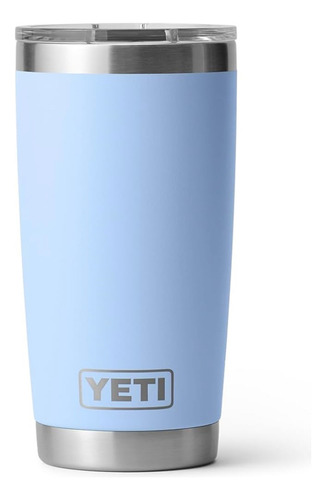 Yeti Tumbler Vaso 591 Ml 20 Oz Celeste Liso