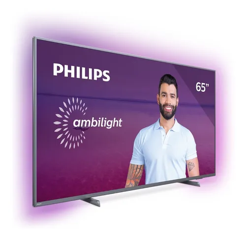 Imagem 2 de 7 de Smart Tv Philips Ambilight 65 4k Uhd 65pug6794/78 Bluetooth