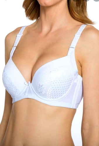 Lady Genny Sostén Clásico Blanco 38b