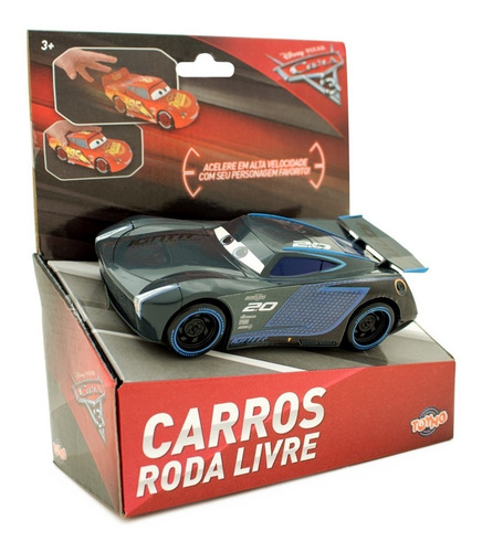 Imagem 1 de 3 de Carrinhos Básicos Personagens Do Filme Disney Carros 3 Toyng