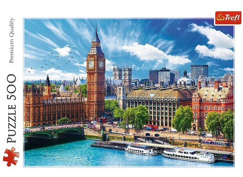 Rompecabezas 500 Piezas Paisaje Londres Trefl Edad 14+