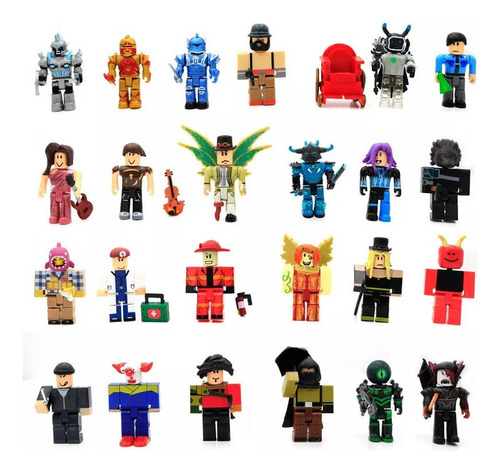 24 Peças Roblox Action Figures Suite Dolls Toys Anime