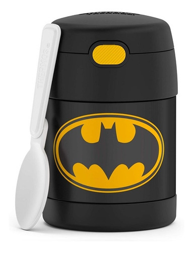 Thermo Comida Niños Funtainer 290 Ml Thermo Kid Batman Color Negro