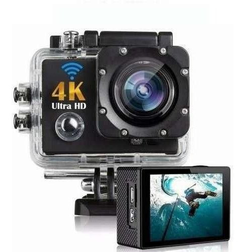 Camera Go Sport Pro Action Lcd Prova D'agua 