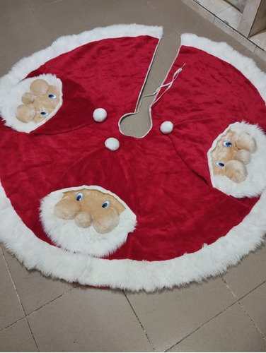 Alfombra De Navidad, Pie De Árbol De Santa 