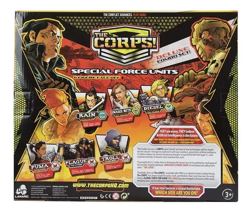 Muñecos The Corps Vs The Curse Colección Exclusivos! Oferta!