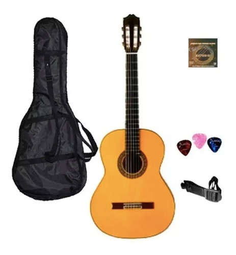 Paquete De Guitarra Acustica Todo Incluido C/envio Hot Sale 