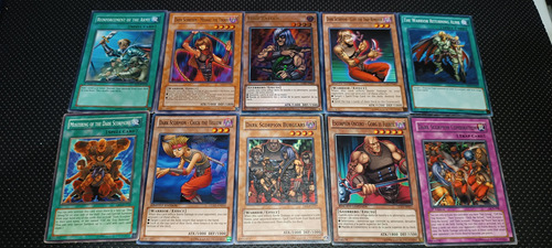 Set Cartas Yugioh Dark Scorpion Don Zalook Lart Cliff Meanae