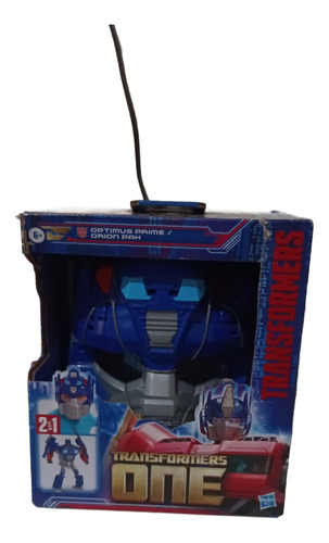 Transformers One- Optimus Prime Y Mascara 2 En 1