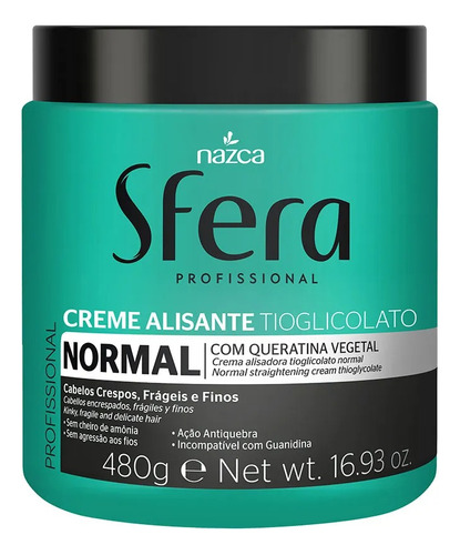 Crema Alisadora Sfera Forte 480g - g a $117