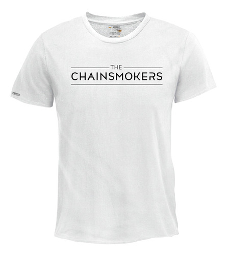 Camiseta Hombre Dj The Chainsmokers Música Electrónica Ink2