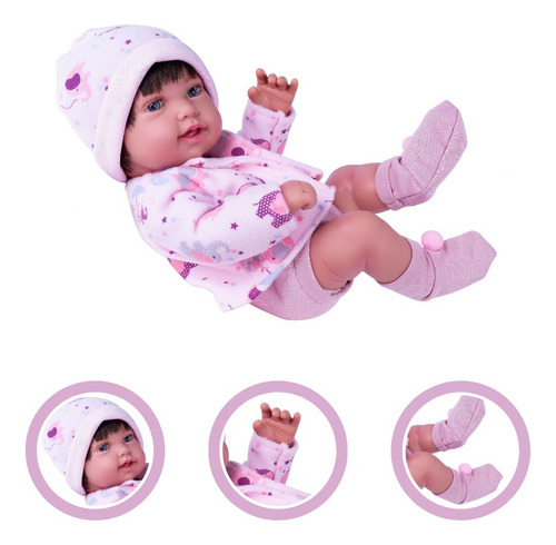 Boneca Anny Doll Baby Menina 2441 Cotiplás