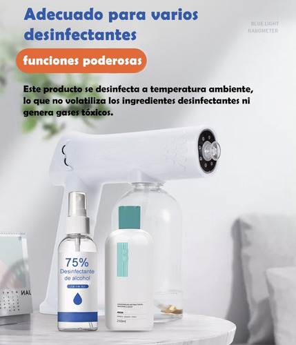 Imagen 5 de 10 de Pistola Sanitizante Alta Calidad Con Boquilla Reemplazable
