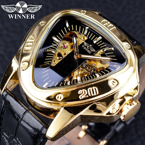 Reloj Mecánico Automático Winner Casual Skeleton