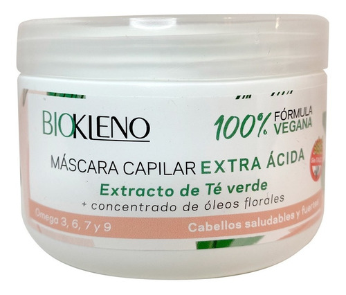 Bio Kleno Máscara Vegana Extra Acida Te Verde Sin Tacc 250ml