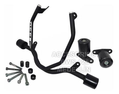 Defensas O Slider Con Protector De Farola Para Bws 125 Bws X