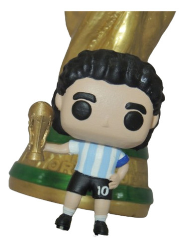 Muñeco Diego Selección Funk 3d Copa Del Mundo Mexico 86