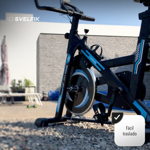 Imagen 7 de 7 de Bicicleta Para Hacer Ejercicio Spinning Fija Estática 6kg Ms