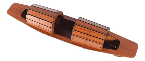 Barco De Madera Clásico 3d Puzzle Juguetes Centro De Mesa B