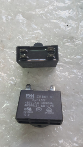 Cod112 Capacitor 2uf +- 5% 450v 50/60 Hz Cbb61