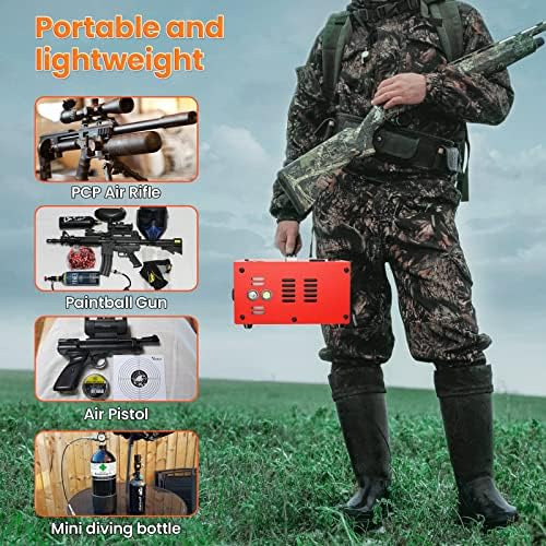 Gx Pump Cs1-i Compresor De Aire Pcp Con Adaptador De Corrien
