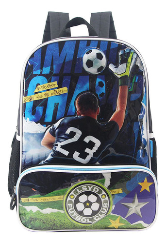 Mochila 16 PuLG Fútbol Escolar Primaria 