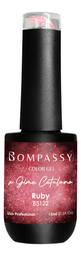 Bompassy Esmalte Semi By Gime Catalano Ruby B5122 15 Ml