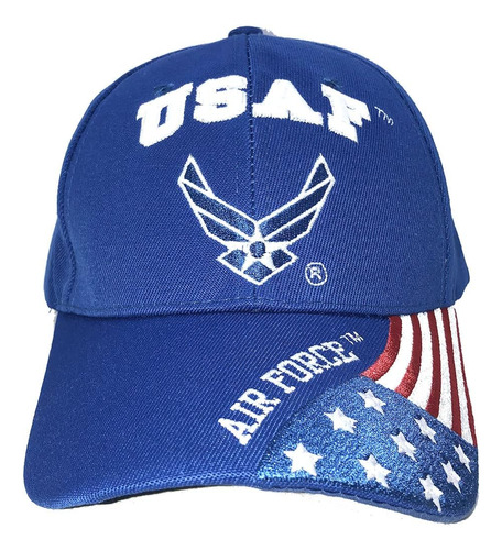 Gorra De Béisbol Azul Veterano De La Fuerza Aérea De Los |