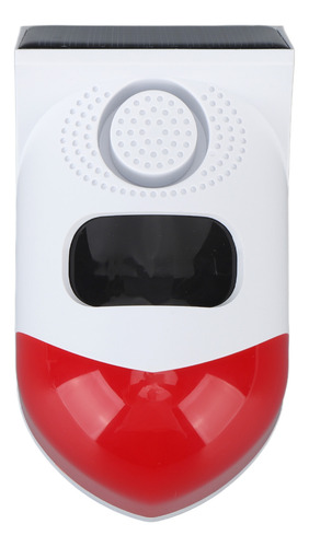 Alarma Inalámbrica Exterior, Sensor De Movimiento Solar, Fun