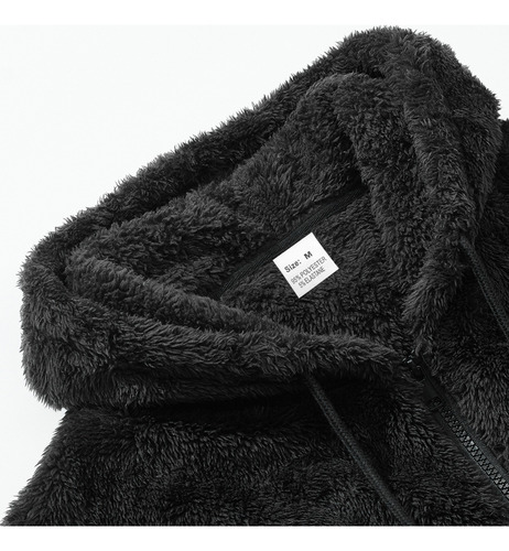 Sudadera Polar Doble Vista Con Cierre Para Hombre