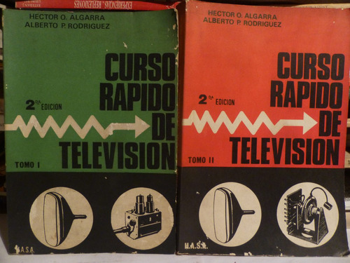 Curso Rapido De Television,2 Tomos, Algarra/ Rodriguez,1976