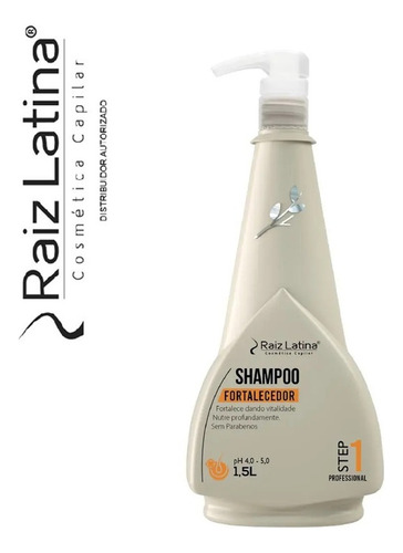 Shampoo Fortalecedor 1,5l Cabelos Ressecado E Danificado