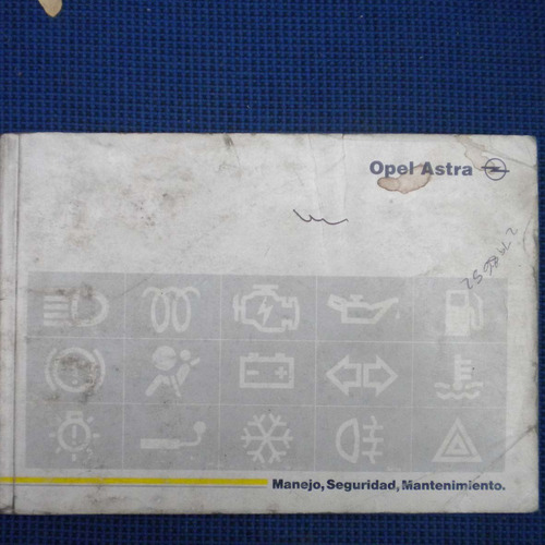Manual De Usuario Opel Astra Año 1997, Ed. Adam Opel Ag
