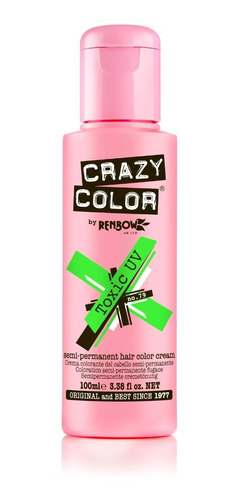 Tintura Fantasía Crazy Color (toxic, Brilla Con La Luz Uv) 