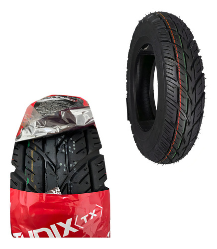 Llanta Trasera Para Moto Tunix Calle Tubeless Sin Cámara De 3.50-10 A1 150 Kg X 1 Unidad