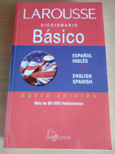 Larousse Básico Inglés Español  Y Vv. Original 