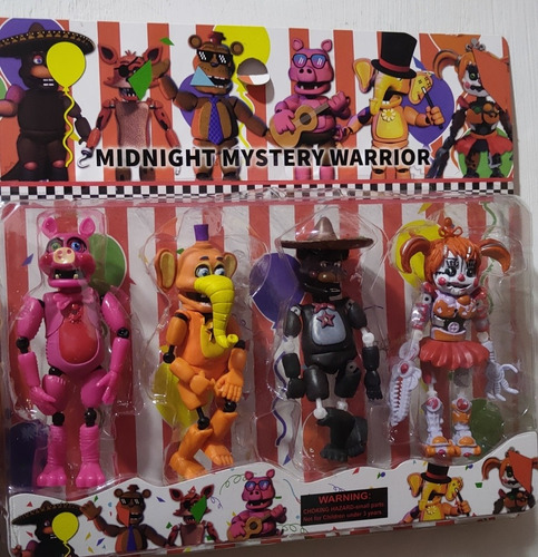 Muñecos Five Nights Freddy Articulables Personajes Freddy's