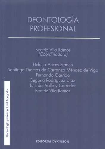 Libro Deontología Profesional